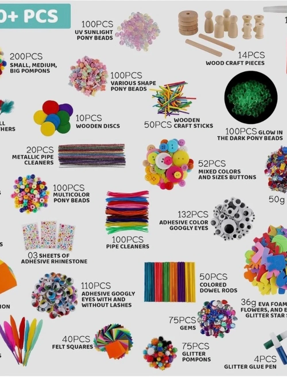 The Ultimate Craft Box - Colorful Kids Craft Kit